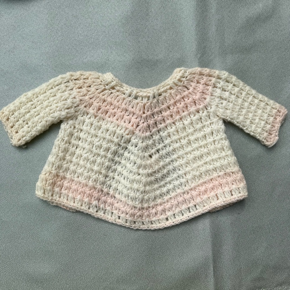 2 Vintage 1934 NRA Baby Girl 6 -9 Months New With Original Tag Cardigan Sweaters - Picture 2 of 9